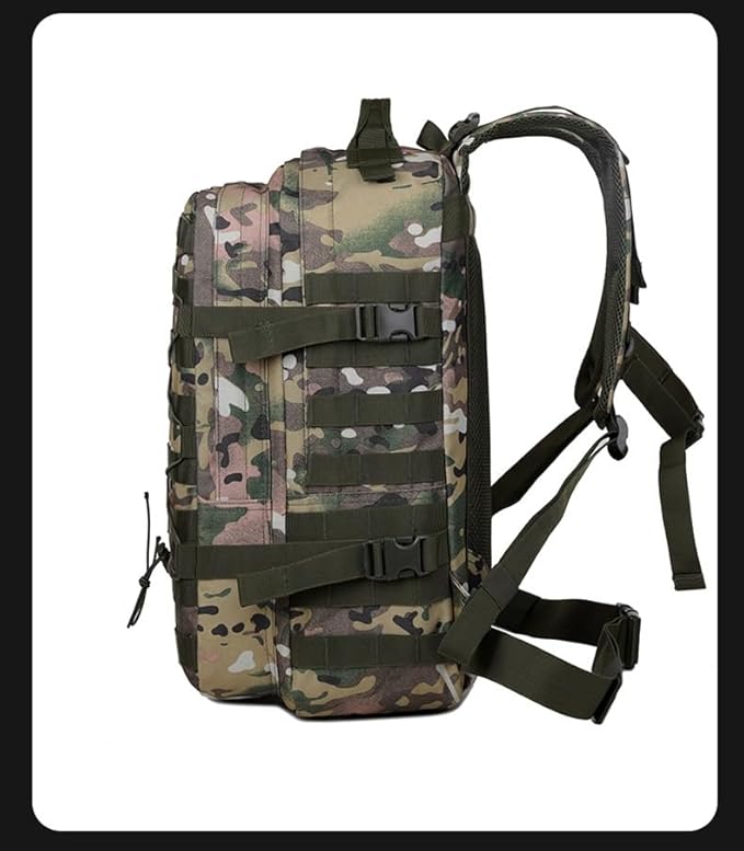 Tactical Backpack Military Molle Hiking 20-35L Assault tactics for mountaineering tour outdoor camouflage green camouflage