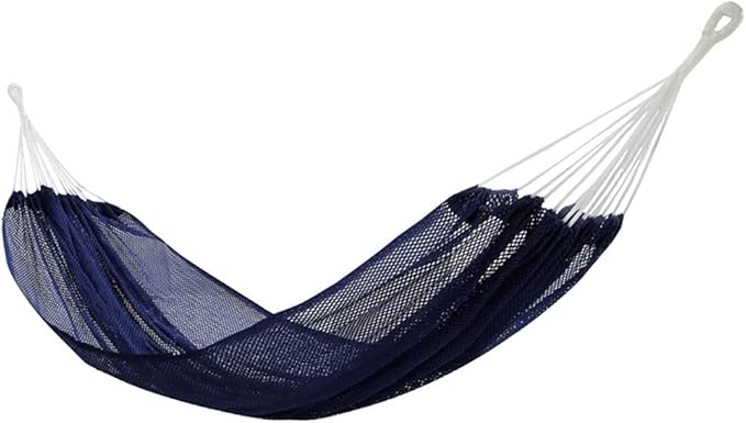 Portable Hammock Portable Camping Hammock Swing Bed Hammocks Outdoor Hanging for Beach Garden Backyard for Backpacking Beach (Color : Black)