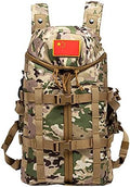 Tactical Backpack Military Molle Hiking 20-35L tactical outdoor riding shooting hiking bag camouflage camouflage