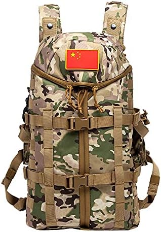 Tactical Backpack Military Molle Hiking 20-35L tactical outdoor riding shooting hiking bag camouflage camouflage