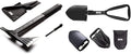 SOG Survival Hawk - Specialty Outdoor Tactical Hatchet Fire Starter Nail Puller &amp Entrenching Tool- 18.25 Inch Folding Survival Shovel