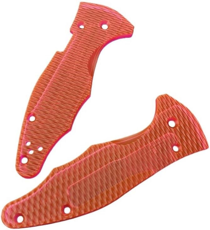 1 Pair Custom Acrylic Scales Fits for C85 Yojimbo 2 CNC Handle Patch Blank DIY Replacement