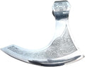 Viking Axe Blade Forged Camping Axe High Carbon Steel EN 45 Sharp Blade Viking Bearded Nordic Handmade Camping Axe Hatchet-Norse Axe Tomahawk Vikings Bearded A06 Axe AZHAN STEEL CRAFT