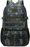Tactical Backpack Military Molle Hiking 36-55L Tactical camouflage outdoor sports camouflage bag hiking black camouflage