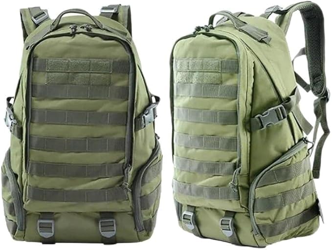 Tactical Backpack 30L Assault 3P Pack Molle Bag Men's Outdoor Sport Travel Camping Hunting Army Mountaineering Military Rucksack(camo 3)