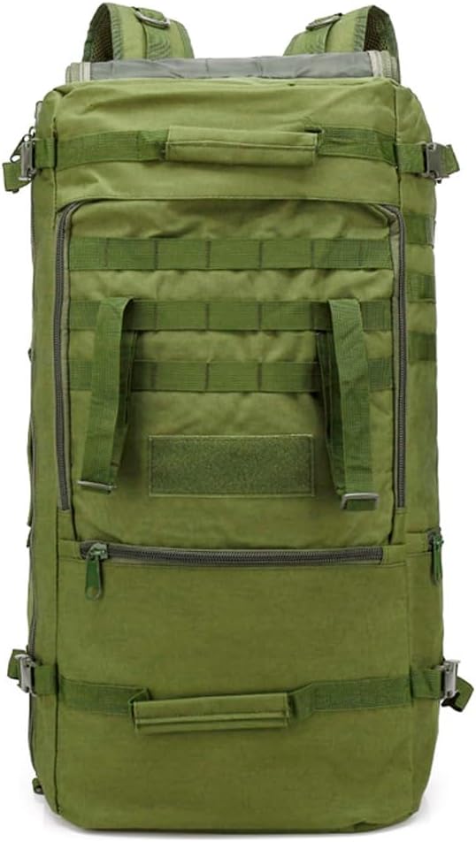 Travel Backpack 60L Hiking Bag 3 Way Day pack Extra Large 3~7 Day Bug Out Molle Survival Rucksack