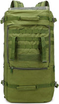 Travel Backpack 60L Hiking Bag 3 Way Day pack Extra Large 3~7 Day Bug Out Molle Survival Rucksack