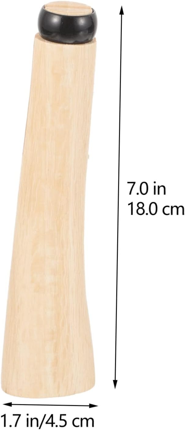 GALPADA 2set Wooden Replacement Handle for Hatchets Ergonomic Smooth Finish for Wood Splitting Camping for Efficient Firewood Chopping