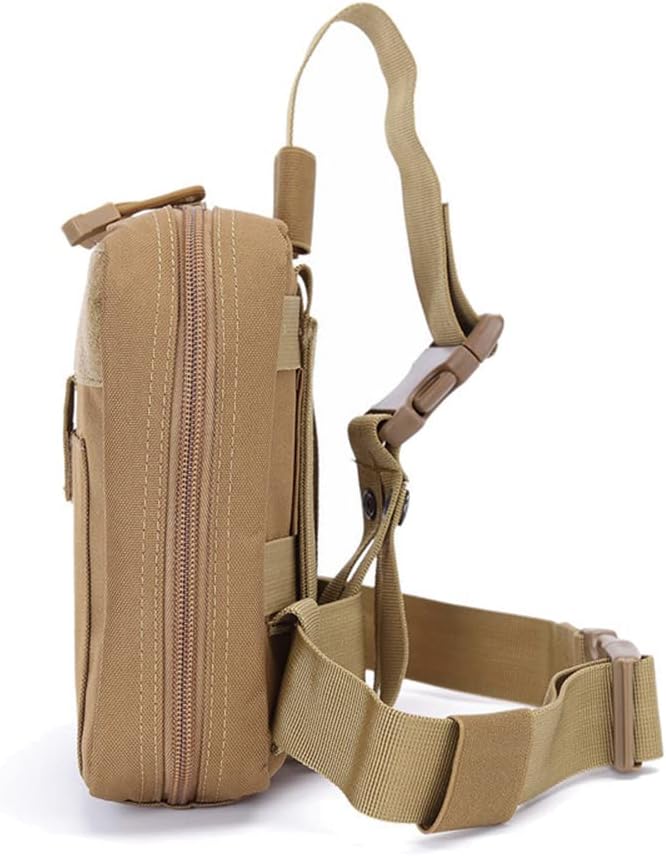 Outdoor Sports Airsoft Gear Molle Assault Combat Hiking Bag Accessory Camouflage Kit Pack Tactical Medical Pouch with Leg Strap