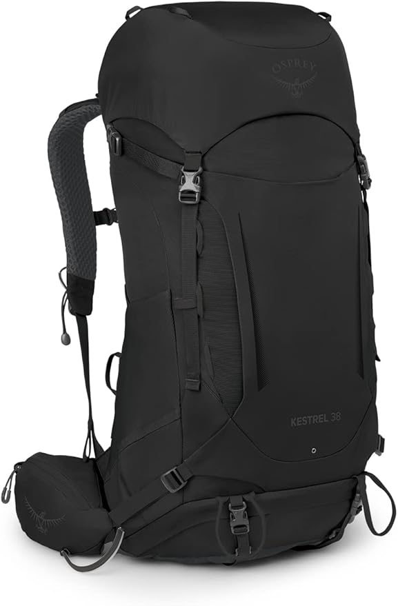 Osprey Kestrel 38L Men's Backpacking Backpack Black L/XL