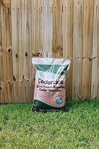 Cedarcide Outdoor Lawn and Garden Kit (Large) Includes PCO Choice Cedar Oil Bug Killing Concentrate Gallon and Pure Cedar Granules | PCO Kills and Repels Fleas Ants Mites &amp Mosquitoes