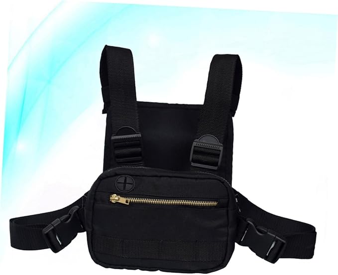 Compact Chest Pack Mobile Phone Accessories Bag Pouches Front Pouch Fashion Vest Bag for Outdoor Activities