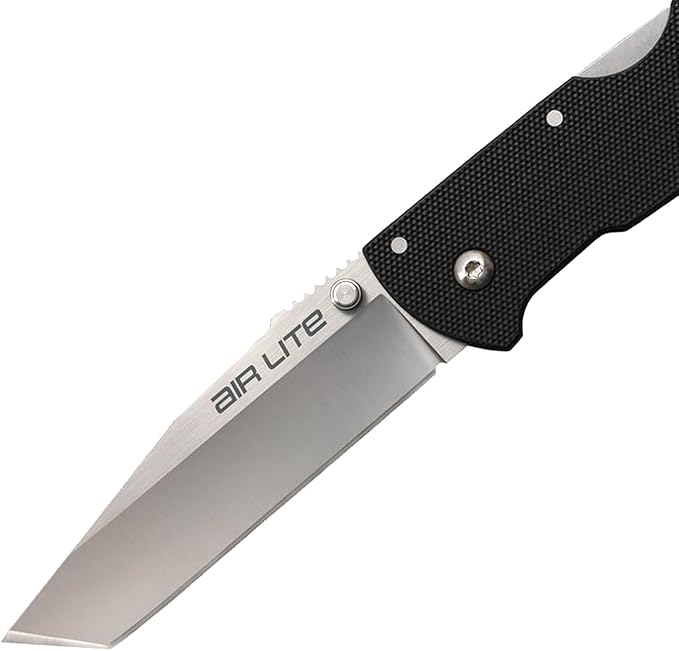 Cold Steel Air Lite 3.5 AUS10A Tanto Point Blade 4.5 G-10 Handle Everyday Carry Compact Pocket Folding Knife w/Tri-Ad Lock