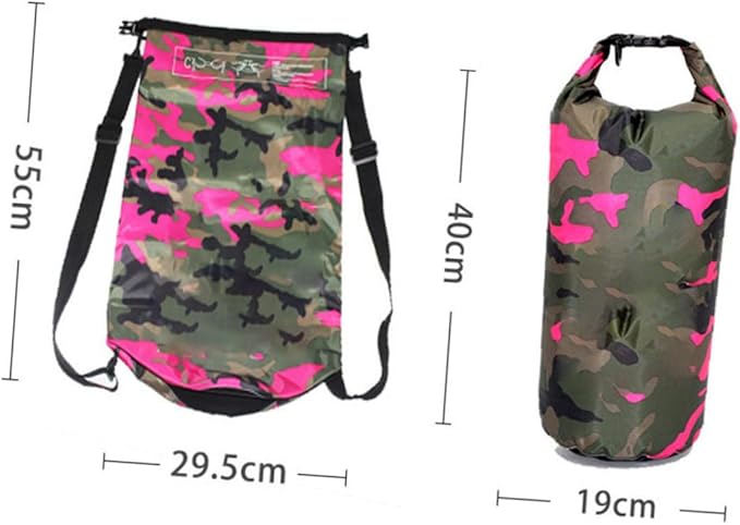 SUPVOX 3pcs Collapsible Backpack Rucksack Stuff Sack Waterproof Storage Bag Swimming Pvc Backpack Camping Dry Sack Water Resistant Backpack Storage Bag for Floating Outdoor Beach Bag