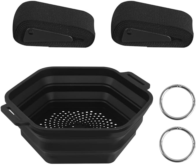 Ice Shower BathSilicone Bathing Ice Bath Bucket Foldable Ice Bath Tub Cold Shower Attachment for Athletes Bathing Cooling Down Camping
