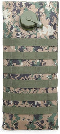 Tactical Molle Hydration Pack Hiking Water Pouch Bag Outdoor Sports Camouflage Combat Gear