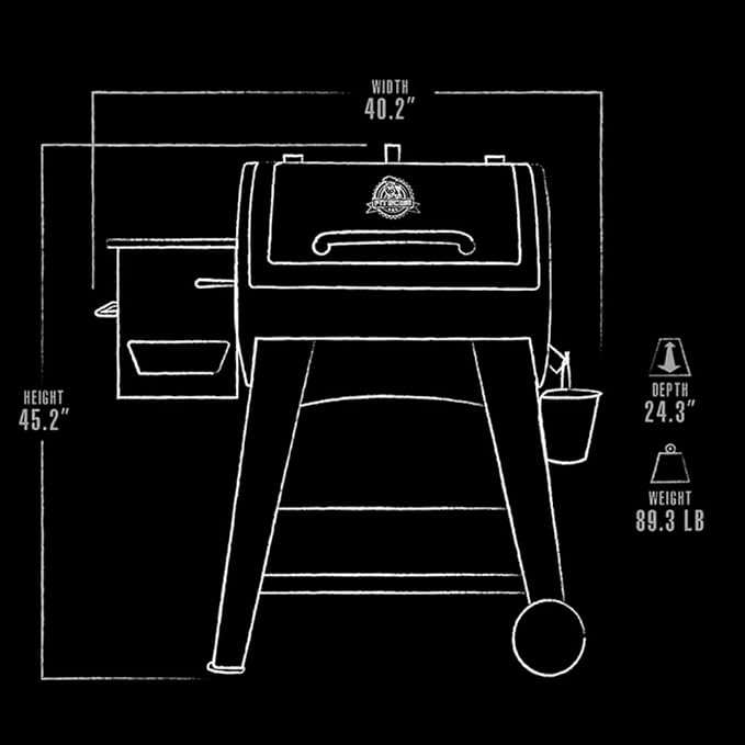 Pit Boss PB440FB1 Pellet Grill 482 Square Inches Black
