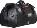 Waterproof Duffel&amp Luggage Bag - Motorcycle Dry Bag Tail Saddle Bags with Roll Top ClosureLarge Storage Spacefor Camping Kayaking Fishing &amp Traveling(Black 40L)