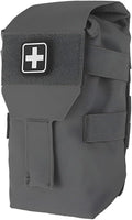 Small Vertical First Aid Kit Tactical Medical Pouch With MOLLE Nylon Emergency Bag For Team Activities Outdoor Games (10x20cm 0.11KG)