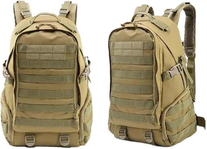 Tactical Backpack 30L Assault 3P Pack Molle Bag Men's Outdoor Sport Travel Camping Hunting Army Mountaineering Military Rucksack(camo 1)