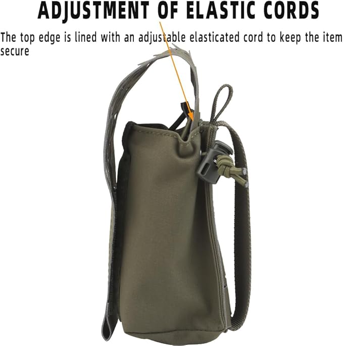 WoSporT Tactical Chest Pack with Walkie Talkie Carry Radio with 9MM/5.56 Mag Pouch with PRC152 radio