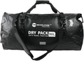 80L PVC Motor Dry Bag Tail Luggage Bag Made of WearResistant PVC Large Capacity LeakProof RollTop Closure for Motorcycling Camping Boating Fishing Kayaking (50L)