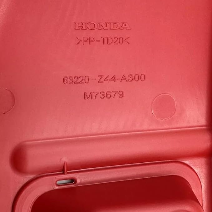 Genuine Recoil Side Cover Plastic Case 63220-Z44-A30ZB &amp Genuine Sticker 87501-Z44-A30 for Honda Generator EU2200i