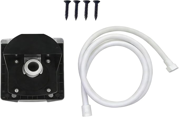 Water Tanks Cover Shower Box for Campers and Boats with Large Angles Flipping Cover Magnetic Fastener ABS Construction