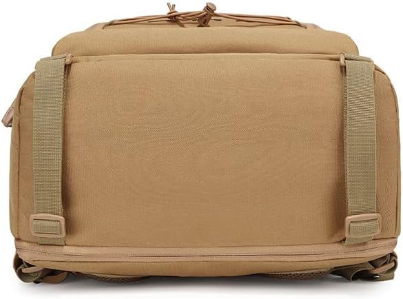 Outdoor Sports Pack Hiking Bag Rucksack Knapsack Combat Camouflage Tactical Backpack - Tan