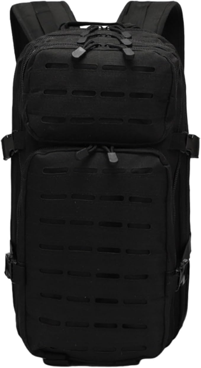 Backpack for Men Camouflage Backpack for Men Outdoor Sports Rucksack for Camping Hiking and Hunting(Black)