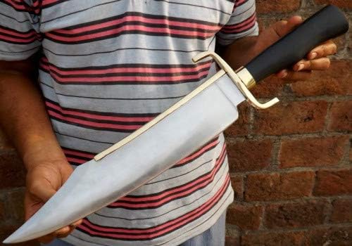 D2 Steel Custom Handmade Hunting Bowie Knife Bowie Knife With Micarta Handle