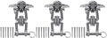 Happyyami 3 Sets Hammock Hook Hammock Chair with Stand Metal Clothing Rack Egg Chair Indoor Wear-Resistant Egg Chair with Stand Hanging Chair Stainless Steel to Rotate Swing Hook Rack