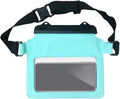 Waterproof Dry Bag Waterproof Dry Bag Pouch for Phone Bag Adjustable Waist Strap Shoulder Bags Underwater Case for Beach Swimming Boating Fishing for SwimmingBoating(Green)