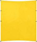 Gold Solid Color Pure Plain Foldable Beach Tent UPF50+ Easy Setup Large Sun Shelter with Sand Shovel Sandbags for Family Trips Picnics &amp Camping