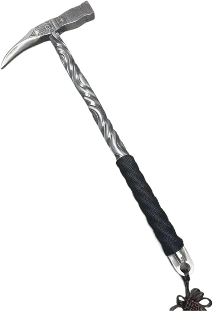 Compatible For 40cm Hand Forged Integrated Wild Boar Hammer Multifunctional Camping Gardening Hand Tool