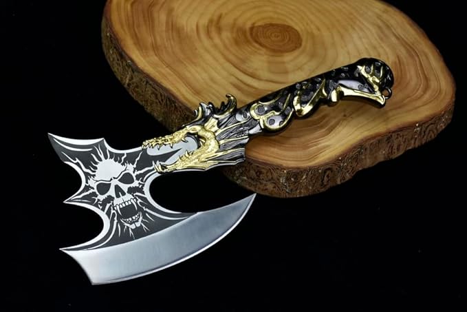 Tomahawk Throwing Axe for Outdoor Camping Sturdy and Practical with SheathAxe