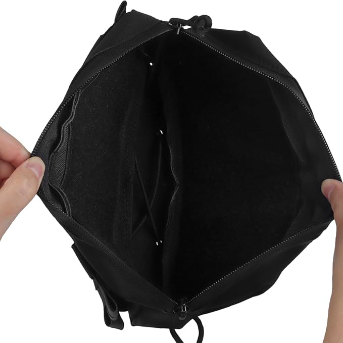 Tactical MOLLE GP Utility PouchMultifunctional Nylon Bag Multi-Color EDC Organizer Trauma Kit Bag for Duty Belt and Vest(9x2x5)