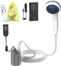 Portable 12V High Pressure Camp Shower Pump Compatible with Car Lighter Plug&ampPD Fast Charging Portable Power Banks by USB-COutdoor Shower for Camping