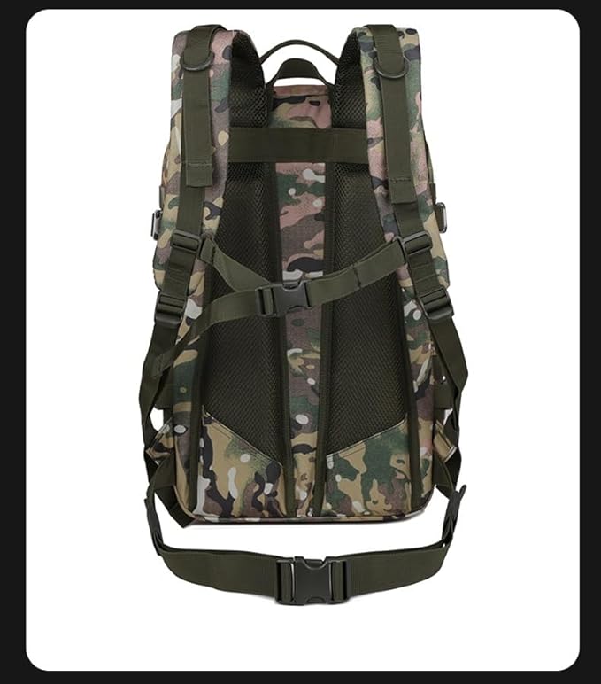 Tactical Backpack Military Molle Hiking 20-35L Assault tactics for mountaineering travel outdoors camouflage army green