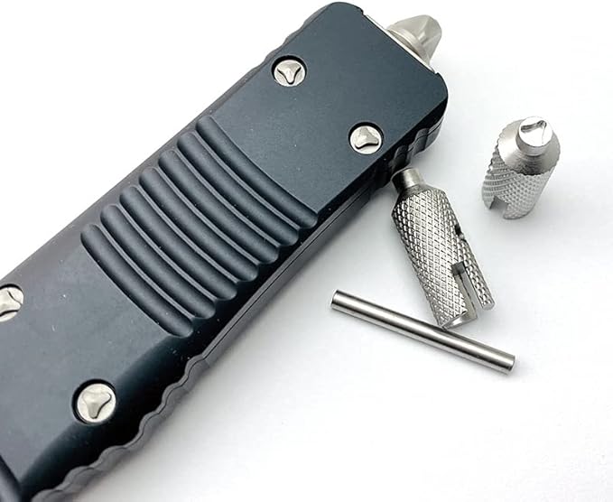 2-piece Set Handle Screw Removal Tools Fits for Microtech Combat Troodon Steel Disassembly Tool Set DIY Accessory