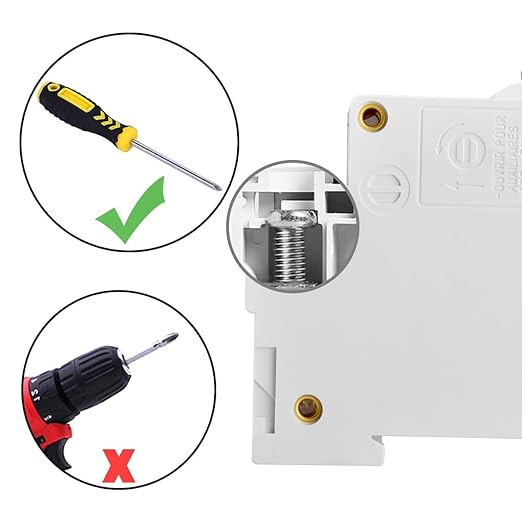 Heschen DC Miniature Circuit Breaker HSB6C-DC 4 Poles DC1000V 100A Photovoltaic Circuit Breaker for Solar PV System Solar Panels Grid System 35mm DIN Rail Mounting