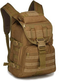 36L Outdoor Tactical Backpack Military Waterproof Molle Bag Hiking Daypacks for Camping Trekking Hunting Traveling(Khaki)