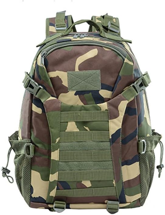 YABOO Tactical Combat Camouflage Bag Outdoor Sports Pack Hiking Rucksack Knapsack Molle 30L Backpack