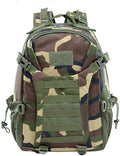 YABOO Tactical Combat Camouflage Bag Outdoor Sports Pack Hiking Rucksack Knapsack Molle 30L Backpack