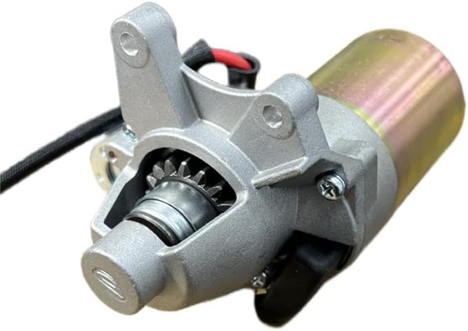 Engine Starter Motor with Solenoid &amp Bolts for Predator 5000-Watt Dual-Fuel Inverter Generator (Compatible with SKU 71367 70143)