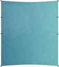 Green Gradient Beach Canopy UPF50+ Easy Setup Sun Shelter with Sandbags and Shovel for Family Trips Picnics &amp Camping
