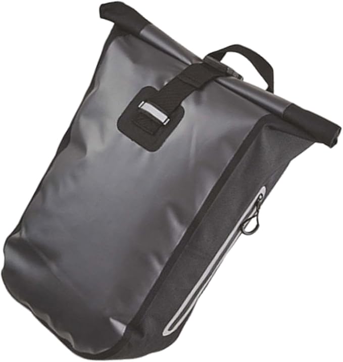 Rolltop Backpack Waterproof Dry Bag 20 L Portable Waterproof Storage Bag for Surfing Kayaking Beach Sailing Ski Black