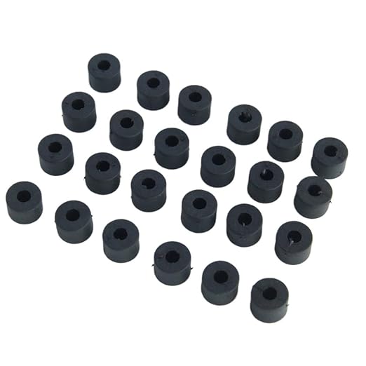 24 Pieces 9MM Rubber Washer Gasket Replacements Fit for Kydex Sheath