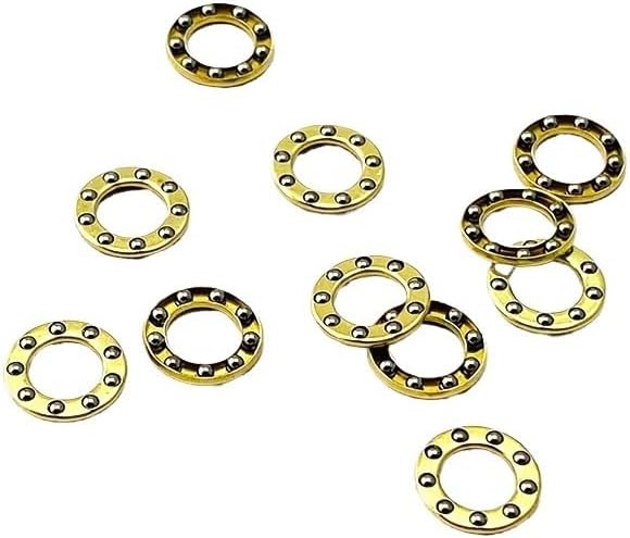 10 Pieces Pack CNC Brass Flippers Fit for Outdoor Pocket Knives Gasket Washers DIY Making Accessory