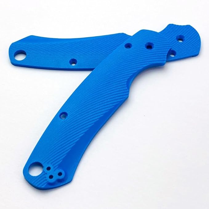 1Pair G10 Scales Replacement Fits for C81 Paramilitary 2 CNC Blank DIY Handle Patch in Blue
